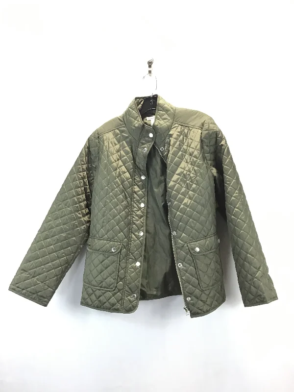 Jacket Other By Clothes Mentor In Olive, Size: M